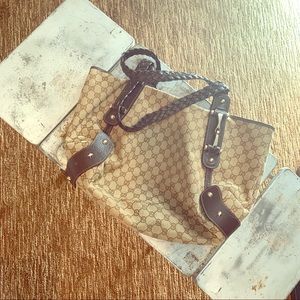 GUCCI Pelham horsebit tote